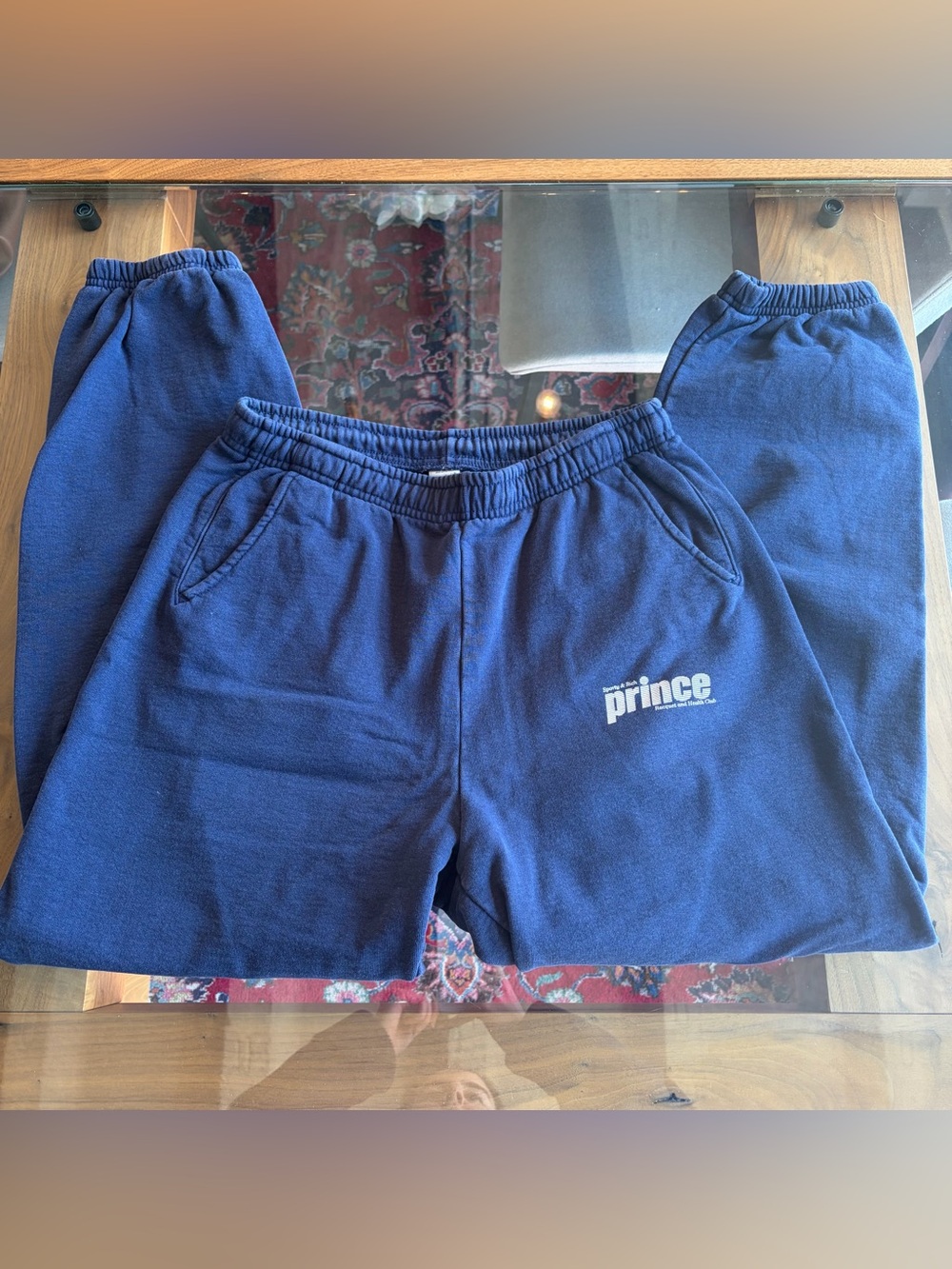 Sporty & Rich Prince Sweatpants